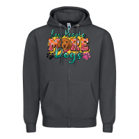 Smoke less people more dogs Zipper Hoodie - Zillion Design Studio
