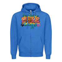 True Royal less people more dogs Zipper Hoodie - Zillion Design Studio