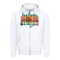 White less people more dogs Zipper Hoodie - Zillion Design Studio