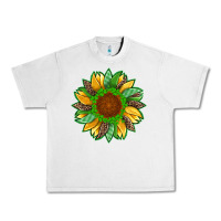 Lunar Rock st patricks sunflower with leopard  shamrock and glitter Urban Heavy Tee - Artiststas