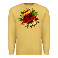 Antique Gold juneteenth sunflower Premium Sweatshirt - HRA Design Shop