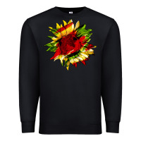 Black juneteenth sunflower Premium Sweatshirt - HRA Design Shop