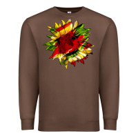 Chestnut juneteenth sunflower Premium Sweatshirt - HRA Design Shop