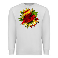 Dove Grey juneteenth sunflower Premium Sweatshirt - HRA Design Shop