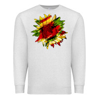 Oatmeal Heather juneteenth sunflower Premium Sweatshirt - HRA Design Shop