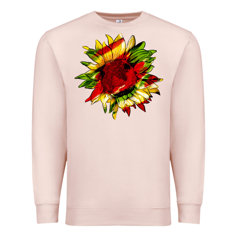 Juneteenth Sunflower Premium Sweatshirt by HRA Design Shop | Teevron