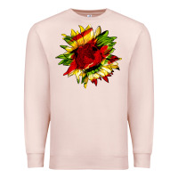 Pale Pink juneteenth sunflower Premium Sweatshirt - HRA Design Shop