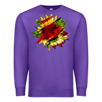 Purple juneteenth sunflower Premium Sweatshirt - HRA Design Shop