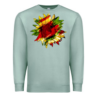 Seafoam juneteenth sunflower Premium Sweatshirt - HRA Design Shop
