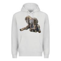 Dove Grey Baby Elephant Premium Hoodie - LillyAllenDesigns