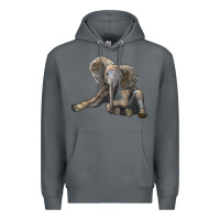 Rock Baby Elephant Premium Hoodie - LillyAllenDesigns