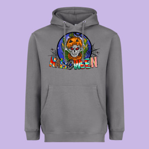Halloween Heavyweight Hoodie Designed By Cowhidedigitalart