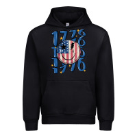 Black 1776 Urban Hoodie - MaliasSmallBusiness
