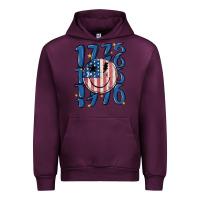 Mauve Wine 1776 Urban Hoodie - MaliasSmallBusiness