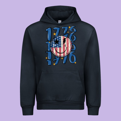 1776 Urban Hoodie Designed By Maliassmallbusiness
