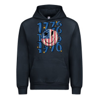 Navy 1776 Urban Hoodie - MaliasSmallBusiness