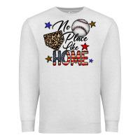Oatmeal Heather no place like home Premium Sweatshirt - CowhideDigitalArt