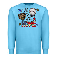 Ocean Blue no place like home Premium Sweatshirt - CowhideDigitalArt