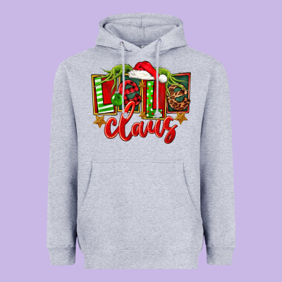 Christmas Lele Claus Heavyweight Hoodie Designed By Fadigitalartstudio