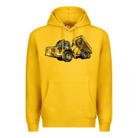Lemon Articulated Hauler Premium Hoodie - LillyAllenDesigns