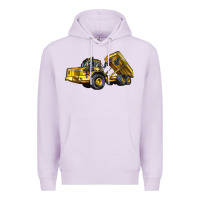 Lilac Articulated Hauler Premium Hoodie - LillyAllenDesigns