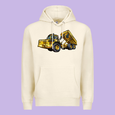 Articulated Hauler Premium Hoodie Designed By Lillyallendesigns