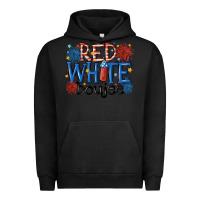 Pigment Black red white boujee Urban Hoodie - MaliasSmallBusiness
