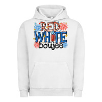 Pigment Lunar Rock red white boujee Urban Hoodie - MaliasSmallBusiness
