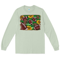 Matcha American football background Long Sleeve Tee - BarkalooDesign