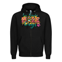 Black less people more dogs paw zillion Zipper Hoodie - Zillion Design Studio