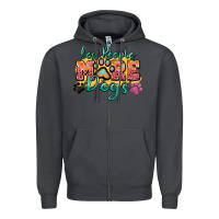 Smoke less people more dogs paw zillion Zipper Hoodie - Zillion Design Studio
