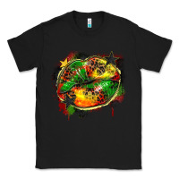 Black juneteenth lips Classic Tee - Zillion Design Studio