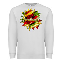 Dove Grey juneteenth sunflower black lives matter Premium Sweatshirt - HRA Design Shop