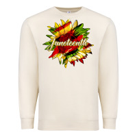 Sandshell juneteenth sunflower black lives matter Premium Sweatshirt - HRA Design Shop