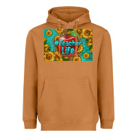 Meerkat teacher life skinny metal can holder Heavyweight Hoodie - HRA Design Shop