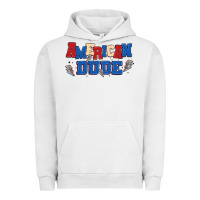 Pigment Lunar Rock american dude Urban Hoodie - MaliasSmallBusiness