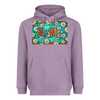Lavender western daisy mama skinny metal can holder Heavyweight Hoodie - HRA Design Shop