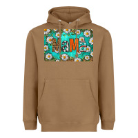 Toasted Coconut western daisy mama skinny metal can holder Heavyweight Hoodie - HRA Design Shop