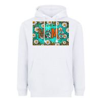 White western daisy mama skinny metal can holder Heavyweight Hoodie - HRA Design Shop