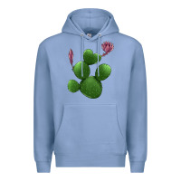 Colony Blue heart cactus Premium Hoodie - Jasminsmagicworld