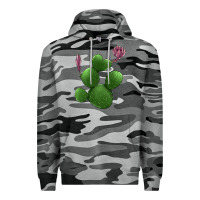 Slate Camo heart cactus Premium Hoodie - Jasminsmagicworld