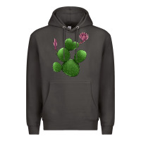 Smoke heart cactus Premium Hoodie - Jasminsmagicworld