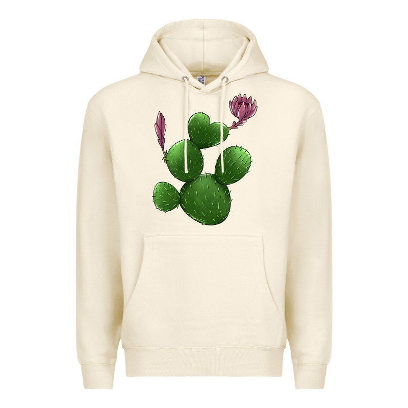 Heart Cactus Premium Hoodie by Jasminsmagicworld | Teevron