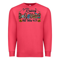 Cardinal raising believers Premium Sweatshirt - CowhideDigitalArt