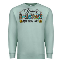 Seafoam raising believers Premium Sweatshirt - CowhideDigitalArt