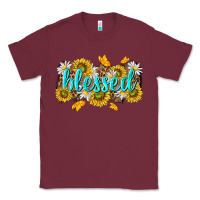 Burgundy blessed tbw Classic Tee - texasbilliewilder