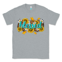 Heather Grey blessed tbw Classic Tee - texasbilliewilder