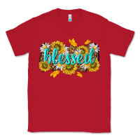 Red blessed tbw Classic Tee - texasbilliewilder