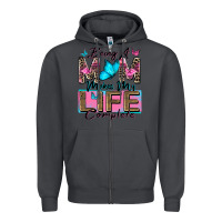 Smoke being a mom makes my life complete Zipper Hoodie - Zillion Design Studio