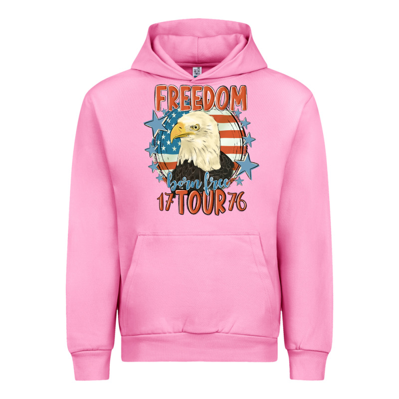 Freedom Born Free Tour 1776 Urban Hoodie by MaliasSmallBusiness | Teevron